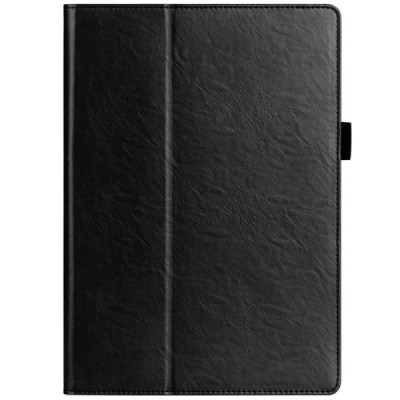Lenovo Tab 3 10.1" TB-X103F un Tab 2 A10-30 atvēramais melns maciņš / Vacins.lv