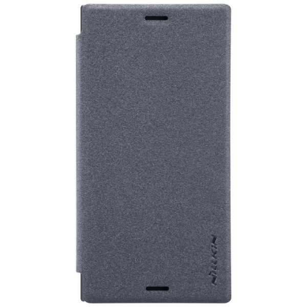 „Nillkin“ Sparkle чехол-книжка – серый (Xperia XZ1 Compact)
