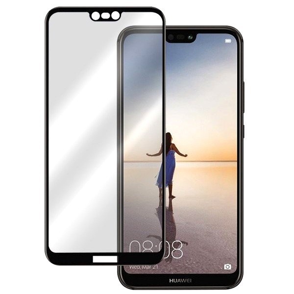 „Imak“ Tempered Glass полностью закрывающееся защитное стекло 0,2 мм – чёрный (P20 Lite)