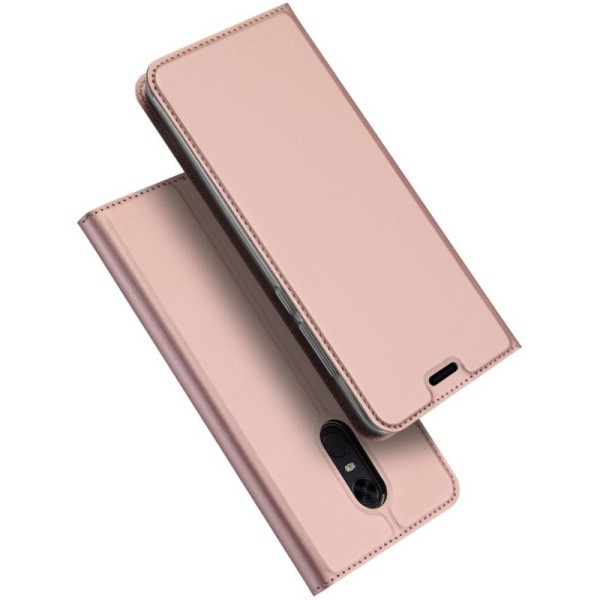 „Dux Ducis“ Skin atvērams maciņš - rozs (Redmi 5 Plus)