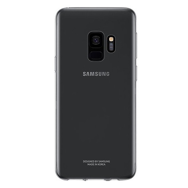 „Samsung“ Clear Cover TPU чехол – серый (Galaxy S9)