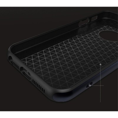 „Rock“ Royce усиленная защита Apple iPhone 5 (5s,SE) чёрный твердый силиконовый (TPU) и пластиковый чехол | Vacins.lv
