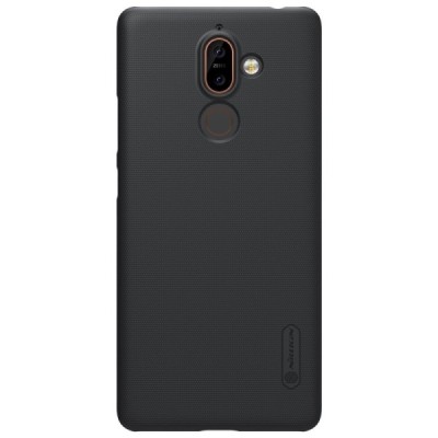 Nokia 7 Plus Frosted Shield черный пластиковый чехол | Vacins.lv