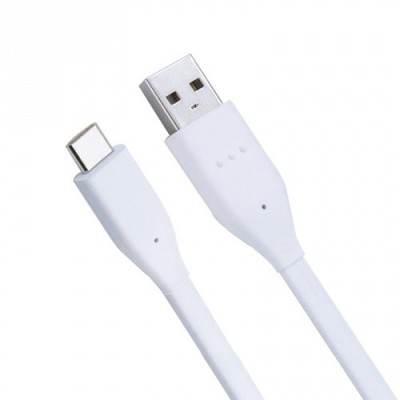 Oficiāls „LG“ Fast Charging USB Type-C balts vads 1 m. (DC13WB-G, origināls) / Vacins.lv