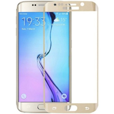 Samsung Galaxy S6 Edge (G925) „3D Rewan“ Tempered Glass zelta ekrāna aizsargstikls / Vacins.lv