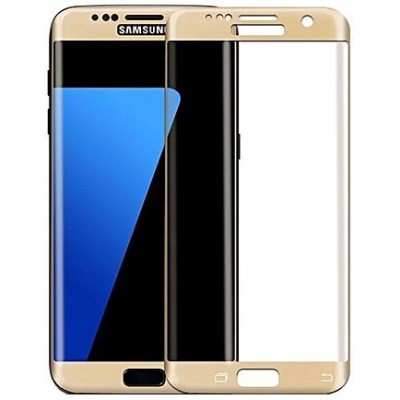 Samsung Galaxy S6 Edge (G925) „Mofi“ Tempered Glass zelta ekrāna aizsargstikls / Vacins.lv