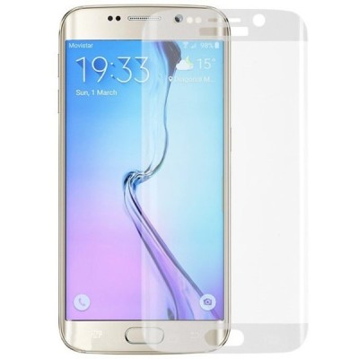 Samsung Galaxy S7 Edge (G935) „3D Rewan“ 9H Tempered Glass усиленная защита, серое защитное стекло с полным покрытием толщиной 0