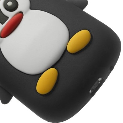Игривый силиконовый Samsung Galaxy S3 mini i8190 чехол пингвин | Vacins.lv