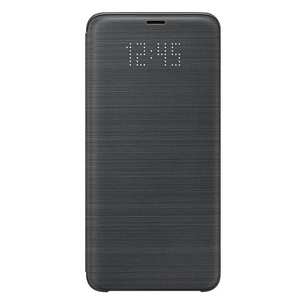 „Samsung“ Smart Led View Cover чехол-книжка – чёрный (Galaxy S9+)