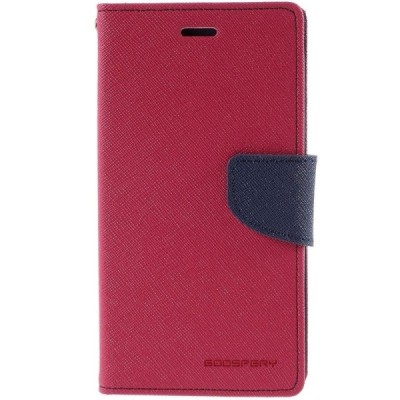 Asus Zenfone 2 Laser 5.0 (ZE500KL, ZE500KG) Mercury atvērams rozs maciņš (maks) / Vacins.lv