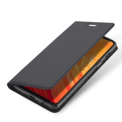 „Dux Ducis“ Skin серии OnePlus 6 (Six) чёрный кожаный чехол-книжка | Vacins.lv