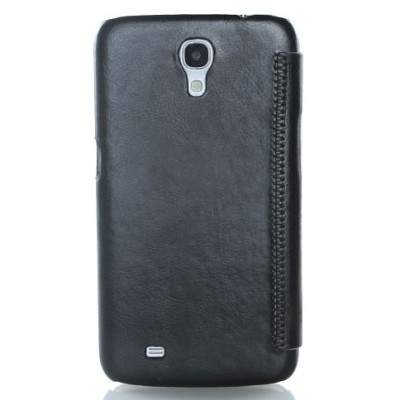 Samsung Galaxy Mega 6.3 „Kalaideng“ Enland ādas atvēramais melns futrālis / Vacins.lv