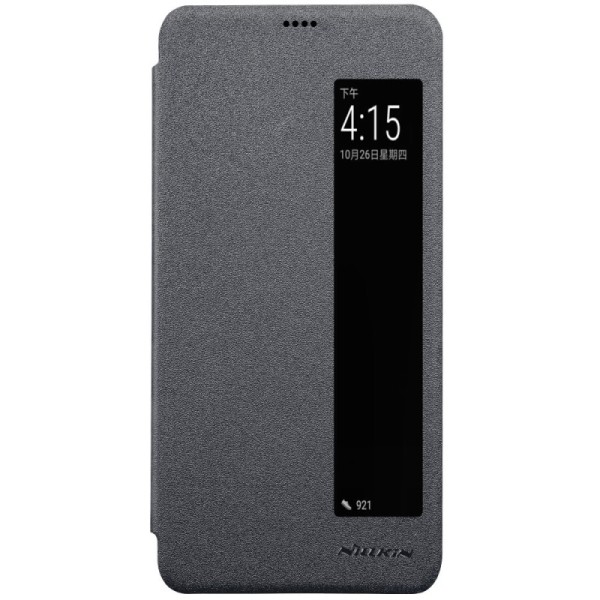 „Nillkin“ Sparkle atvēramais maciņš - pelēks P20 Pro)