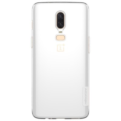 OnePlus 6 (Six) Nillkin Nature dzidrs (caurspīdīgs) silikona planākais apvalks / Vacins.lv