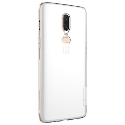 OnePlus 6 (Six) Nillkin Nature dzidrs (caurspīdīgs) silikona planākais apvalks / Vacins.lv