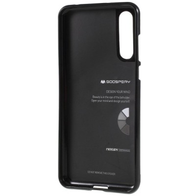 Huawei P20 Pro Mercury melns cieta silikona (TPU) apvalks / vacins.lv