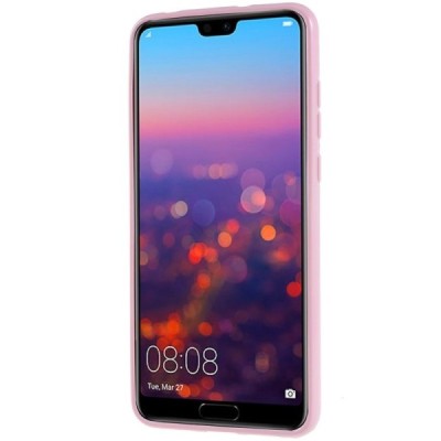 Huawei P20 Pro Mercury твердый силиконовый чехол (TPU) - светло-розовый | Vacins.lv