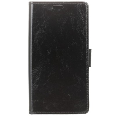 Nokia 8 Sirocco (Nokia 9) atvēramais ādas melns maciņš, grāmata (maks) / Vacins.lv