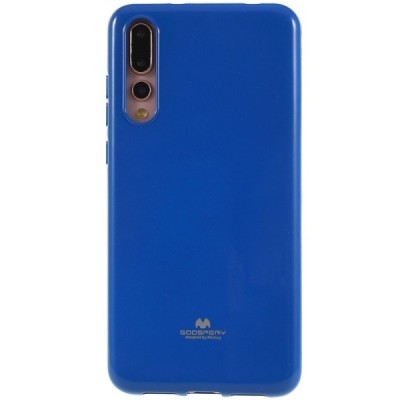 Huawei P20 Pro Mercury твердый силиконовый чехол (TPU) - тёмно-синий | Vacins.lv