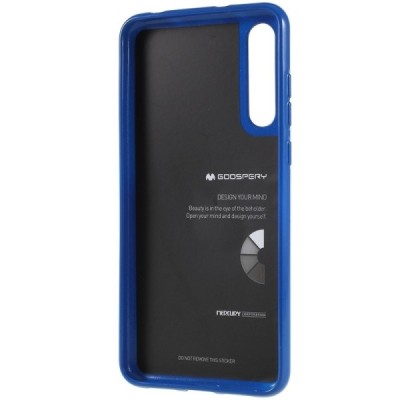 Huawei P20 Pro Mercury твердый силиконовый чехол (TPU) - тёмно-синий | Vacins.lv