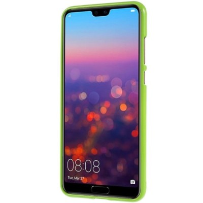 Huawei P20 Pro Mercury zaļš cieta silikona (TPU) apvalks / Vacins.lv