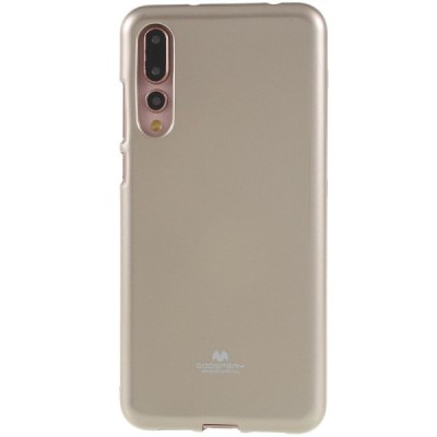 Huawei P20 Pro Mercury zelta cieta silikona (TPU) apvalks / vacins.lv