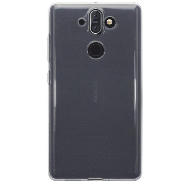 „S-Line“ cieta silikona (TPU) apvalks - dzidrs (Nokia 8 Sirocco)