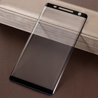 Nokia 8 Sirocco (Nokia 9) „Calans“ 9H Tempered Glass усиленная защита чёрное защитное стекло с полным покрытием толщиной 0,2 мм 