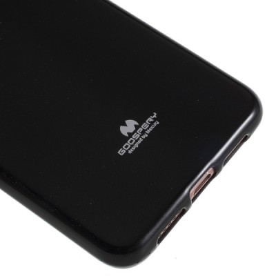 Huawei P20 Mercury твердый силиконовый чехол (TPU) - чёрный | Vacins.lv