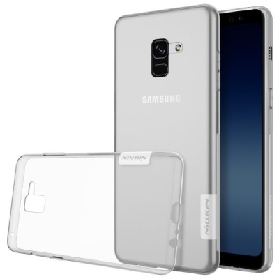 Samsung Galaxy A8 2018 (A530F) Nillkin Nature dzidrs (caurspīdīgs) silikona planākais apvalks / Vacins.lv