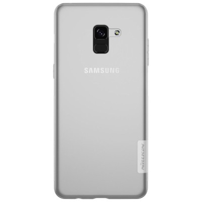 Samsung Galaxy A8 2018 (A530F) Nillkin Nature тонкий прозрачный силиконовый чехол (TPU) | Vacins.lv