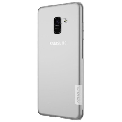 Samsung Galaxy A8 2018 (A530F) Nillkin Nature тонкий прозрачный силиконовый чехол (TPU) | Vacins.lv