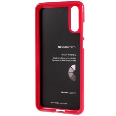 Huawei P20 Mercury tumši rozs cieta silikona (TPU) apvalks / vacins.lv