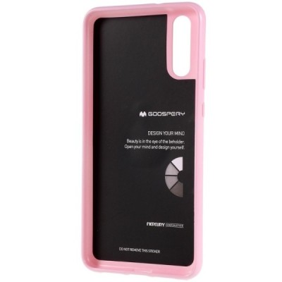 Huawei P20 Mercury gaiši rozs cieta silikona (TPU) apvalks / vacins.lv