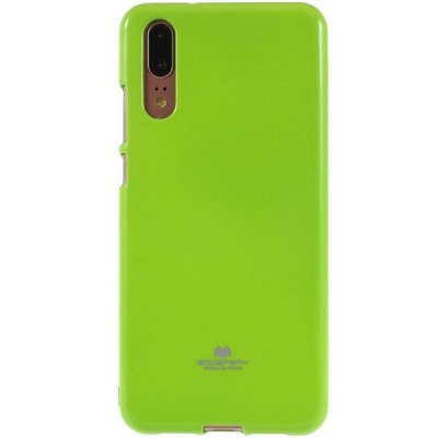 Huawei P20 Mercury твердый силиконовый чехол (TPU) - зелёный | Vacins.lv