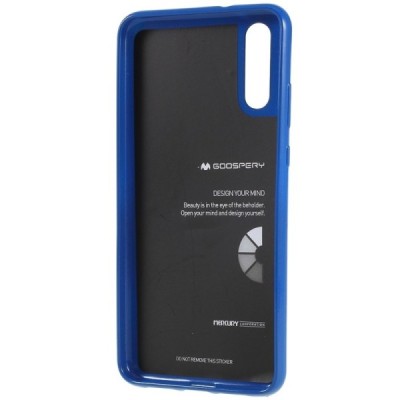 Huawei P20 Mercury твердый силиконовый чехол (TPU) - тёмно-синий | Vacins.lv