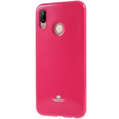 Huawei P20 Lite (Nova 3e) Mercury твердый силиконовый чехол (TPU) - тёмно-розовый | Vacins.lv