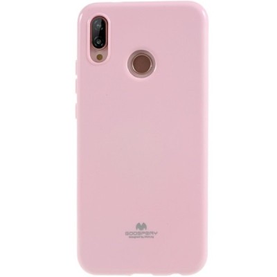 Huawei P20 Lite (Nova 3e) Mercury gaiši rozs cieta silikona (TPU) apvalks / vacins.lv