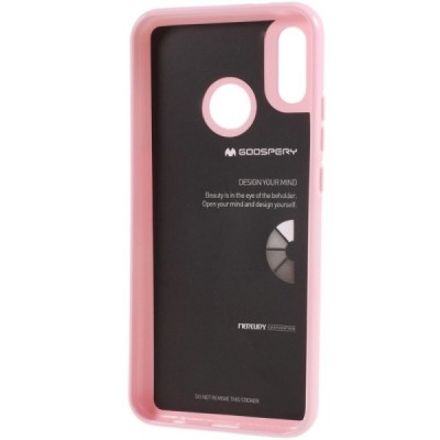 Huawei P20 Lite (Nova 3e) Mercury gaiši rozs cieta silikona (TPU) apvalks / vacins.lv