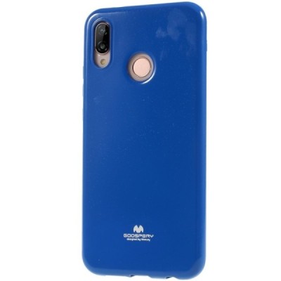 Huawei P20 Lite (Nova 3e) Mercury твердый силиконовый чехол (TPU) - тёмно-синий | Vacins.lv