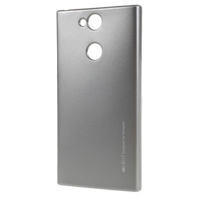Sony Xperia XA2 (XA2 Dual) Mercury pelēks cieta silikona (TPU) apvalks / Vacins.lv