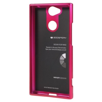 Sony Xperia XA2 (XA2 Dual) Mercury твердый силиконовый чехол (TPU) - тёмно-розовый | Vacins.lv