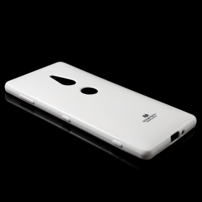 Sony Xperia XZ2 Mercury твердый силиконовый чехол (TPU) - белый | Vacins.lv