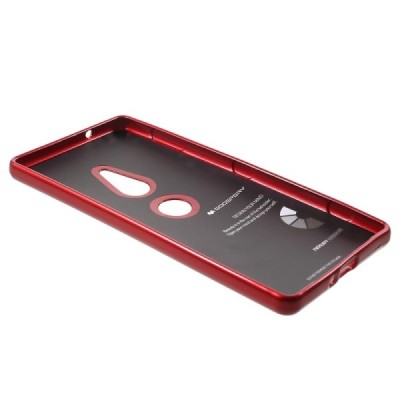 Sony Xperia XZ2 Mercury sarkans cieta silikona (TPU) apvalks / vacins.lv