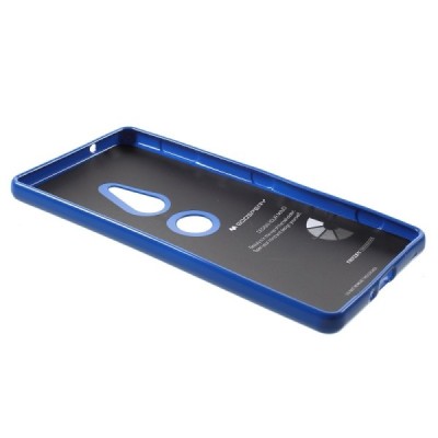 Sony Xperia XZ2 Mercury tumši zils cieta silikona (TPU) apvalks / vacins.lv