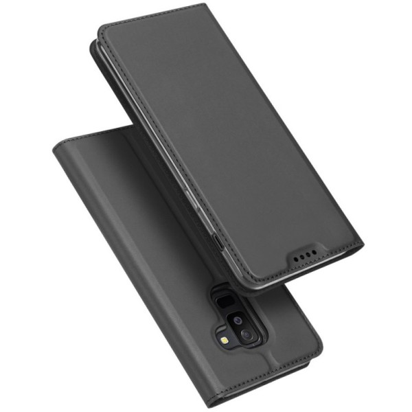 Чехол-книжка „Dux Ducis“ Skin – чёрный (Galaxy A6+ 2018)