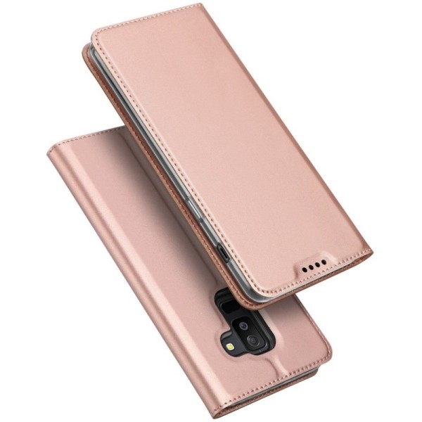 Чехол-книжка „Dux Ducis“ Skin – розовый (Galaxy A6+ 2018)