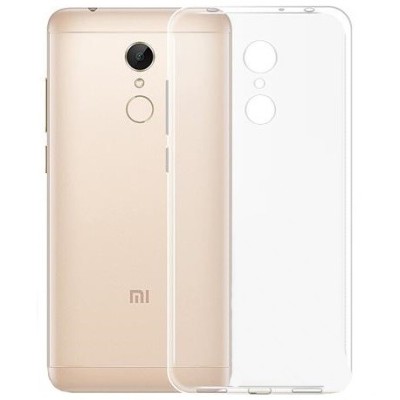 Xiaomi Redmi 5 самый тонкий в мире чехол из прозрачного твердого силикона TPU | Vacins.lv