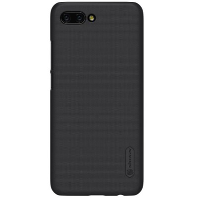 Huawei Honor 10 Nillkin Frosted Shield черный пластиковый чехол | Vacins.lv