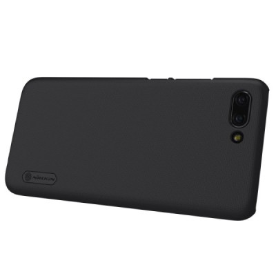 Huawei Honor 10 Nillkin Frosted Shield черный пластиковый чехол | Vacins.lv